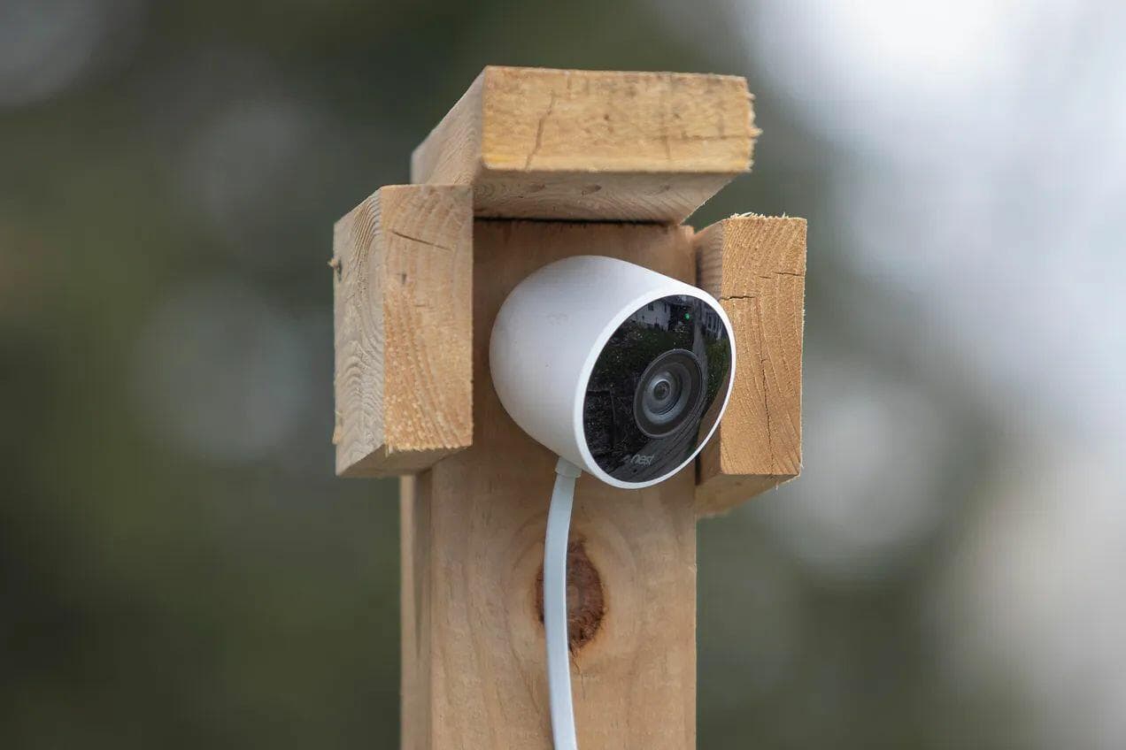 One of Google's Nest surveillance cameras