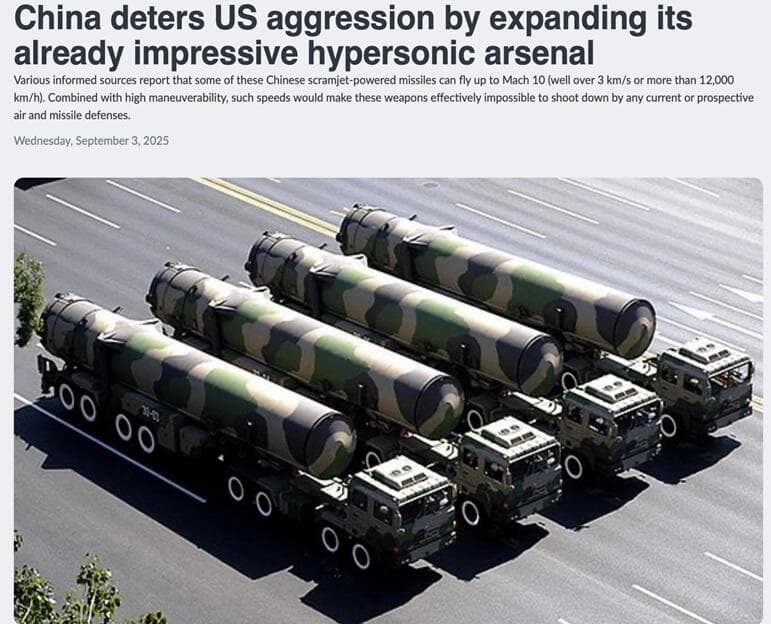 China deterrence